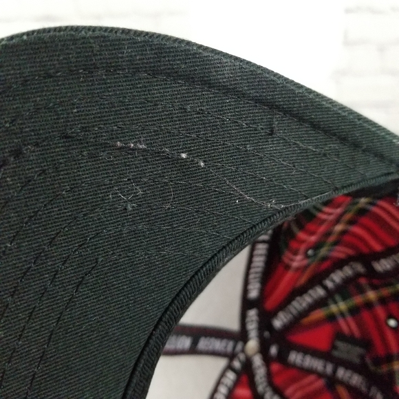 REDNEX REBELLION | tartan plaid snapback cap hat - Picture 8 of 9